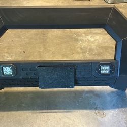 ARIES AdvantEDGE 5-1/2" Black Aluminum Bull Bar with Lights