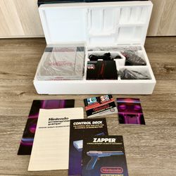 Nintendo NES Action Set Complete In Box Great Condition