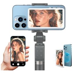 Vlog Selfie Monitor Screen for Media Content Creators, 4K Wireless Back Camera Monitor Screen