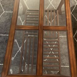 Brown Wood Coffee Table
