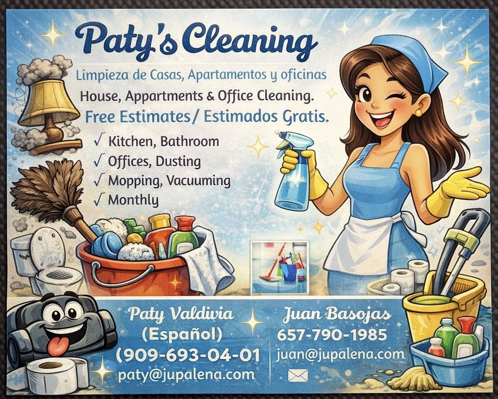 Limpieza de casas apartamentos oficinas Ect