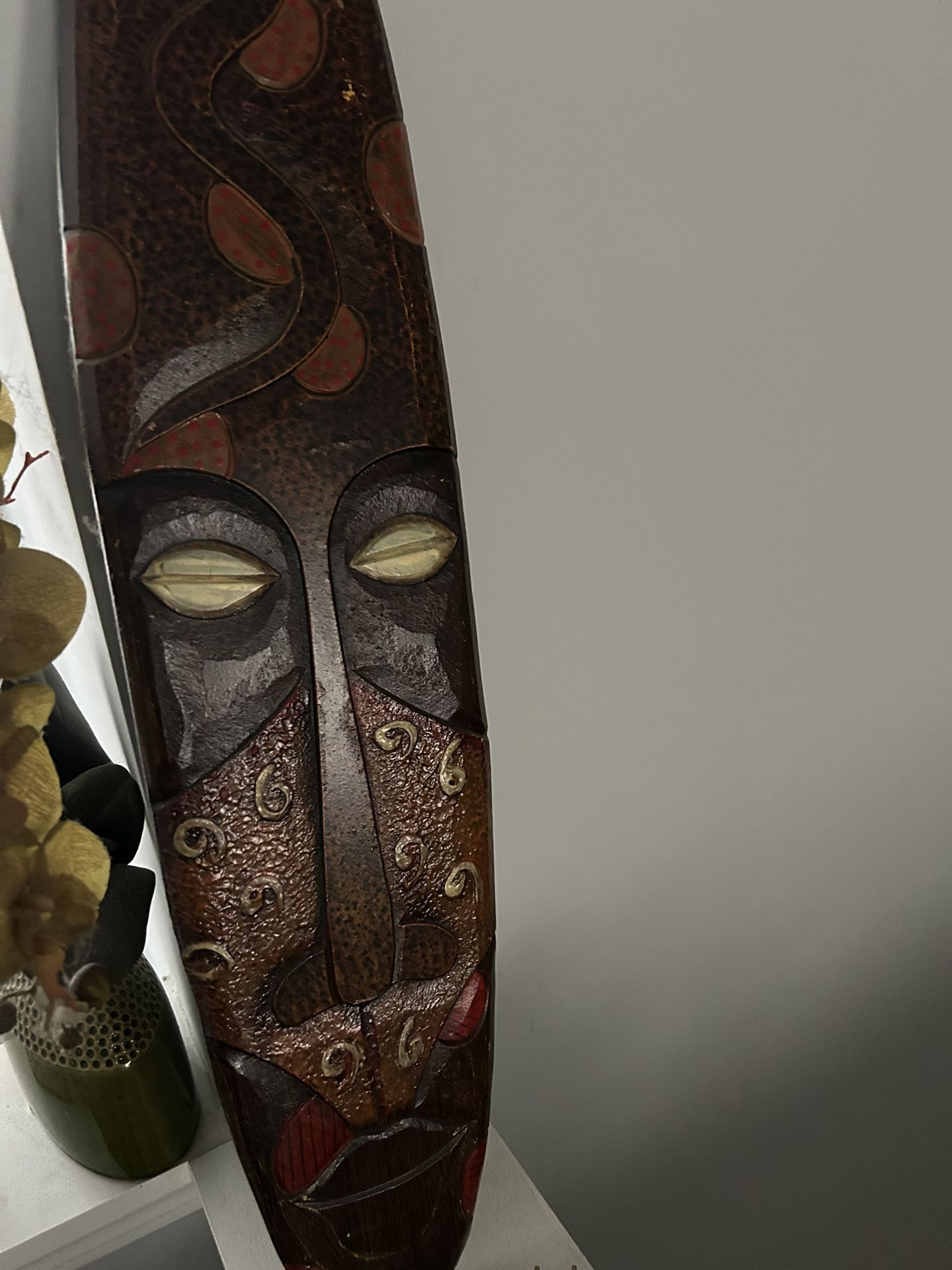 Tribal Tiki Mask Art 