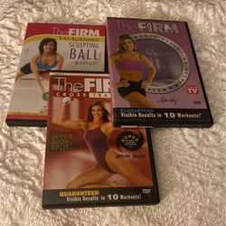 3 Fitness DVD’s
