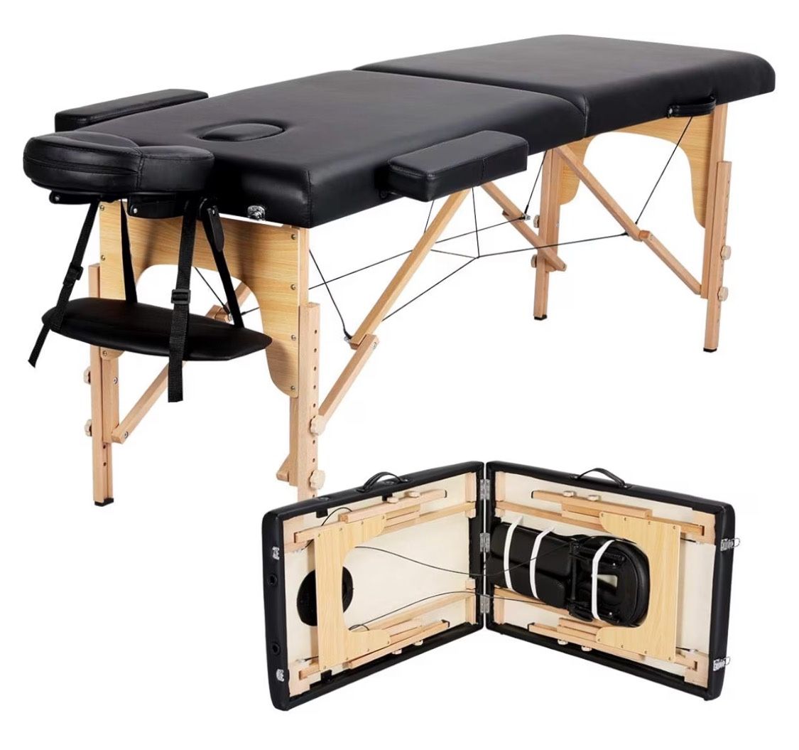 Portable Massage Table With Premium Accessories