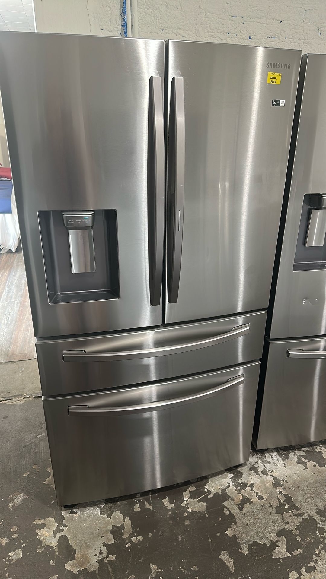 Samsung Stainless Steel Four-Door Refrigerator