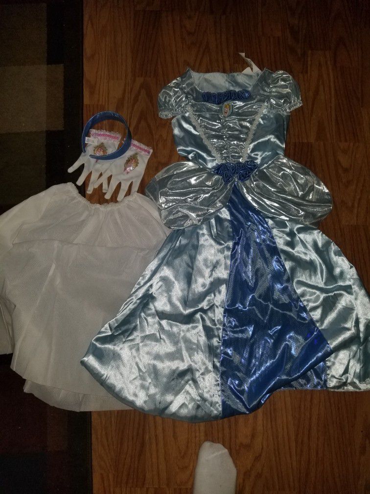 Kids Cinderella costume 7-8