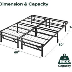 Queen Size Metal Frame 