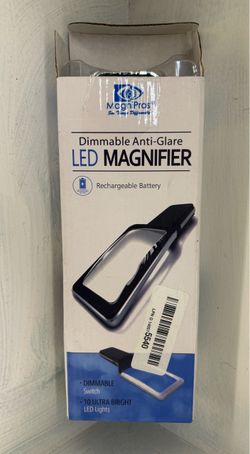 MagniPros Dimmable Anti-Glare LED Magnifier