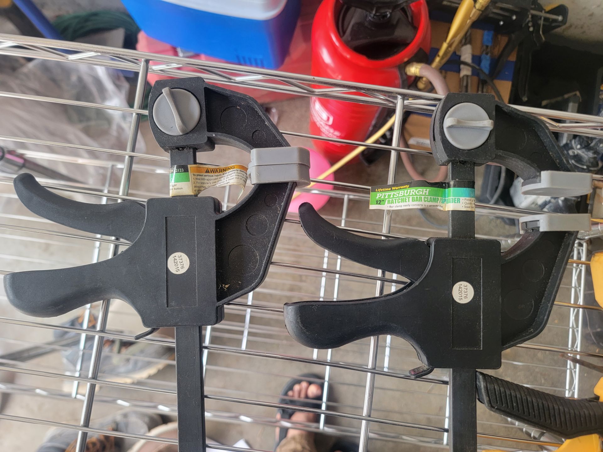 4 Track clamps
