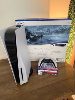 Sony Playstation 5 w/ Disc Drive - PS5 Bundle