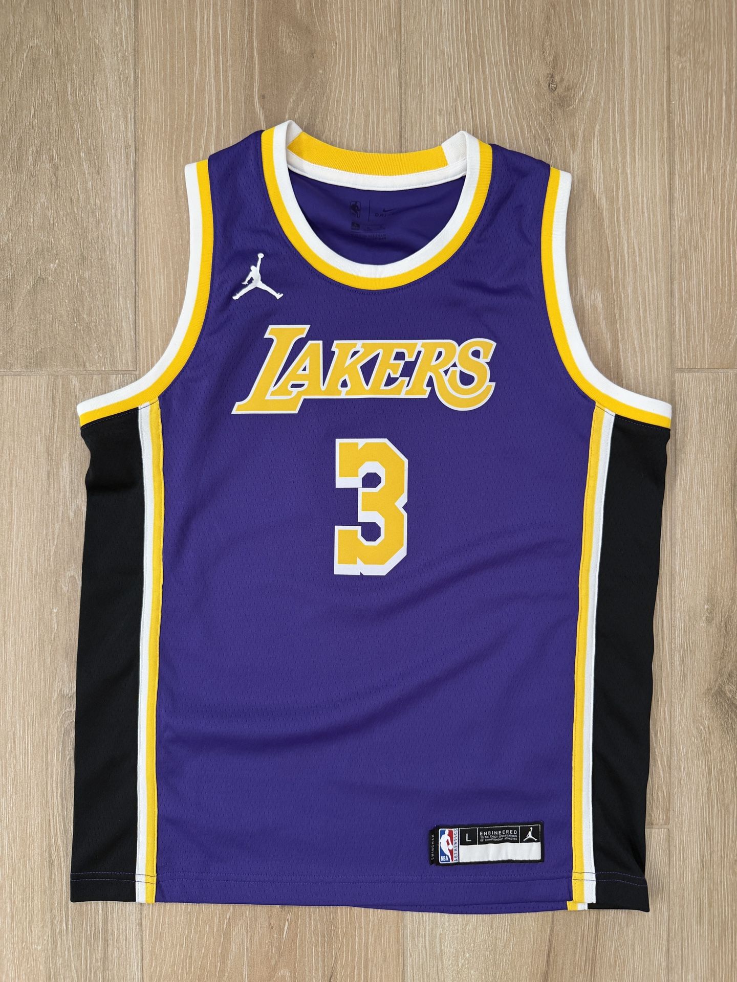 Nike Los Angeles Lakers Anthony Davis Statement Youth Jersey, Large