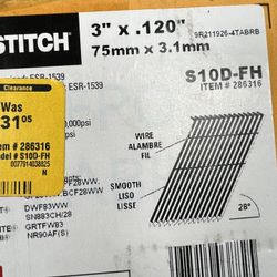 Bostitch 28 Wire Weld Framing Nails Brand New 2 Boxes 