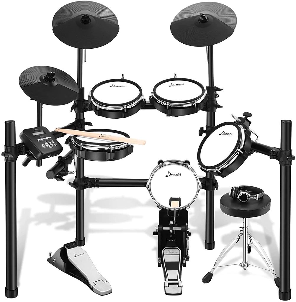 Donner DED-200 Electric Drum Set (BEST Electric drum set)
