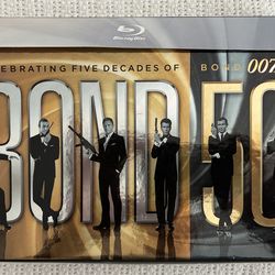 JAMES BOND - 5 DECADES OF 007 - 24 DVD SET