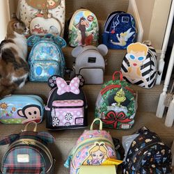 All NWT Loungefly Backpacks. Vegan Leather. Pm For Prices. Local Pick Up Or Ship