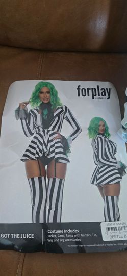 Beetlejuice Halloween Costume Set