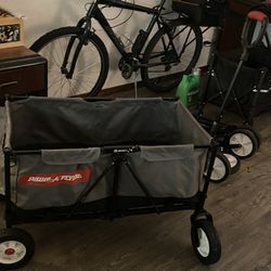 Three Pull Carts