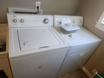 Washer and dryer