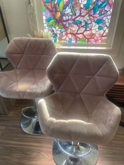 2 bar stools  set