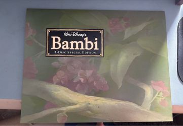 Vintage Bambi 4pc Disney Lithographs