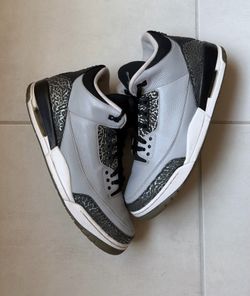 Jordan 3 wolf grey size 14