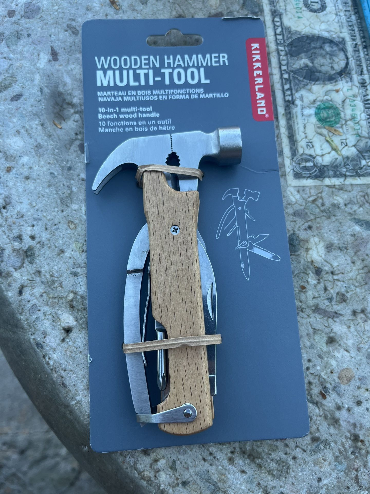 Wooden Hammer Multi Tool