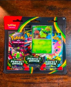 SEALED POKÉMON PERFECT ORDER 3 PACK BLISTER