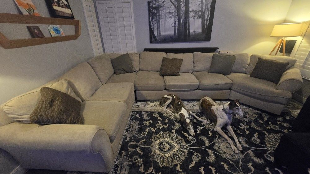 4 Piece Sectional Couch With Cuddler From Ashley Furniture