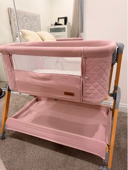 Amazon adjustable bedside bassinet