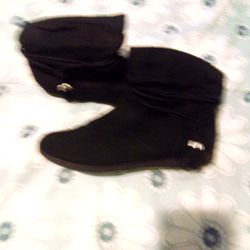 Ankle  Black Boots ,Size 81/2 Comfortable Like New
