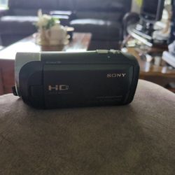 Video camera, SONY brand, HD