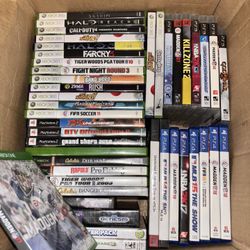 Box Of Old Games … Read Description please