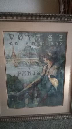 Beautiful Paris Picture Frame