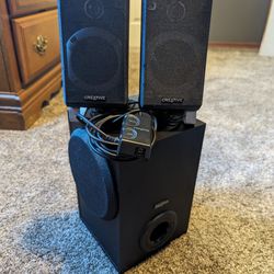 Creative Speakers With Subwoofer