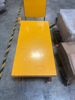Single Scissor Lift Table A-2014