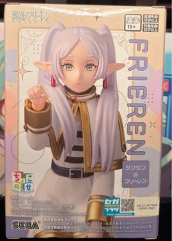 Frieren Beyond Journey's End TsunTsun Premium Chokonose Figure SEGA