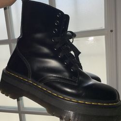 Dr. Martens Black Jadon Platform Boots