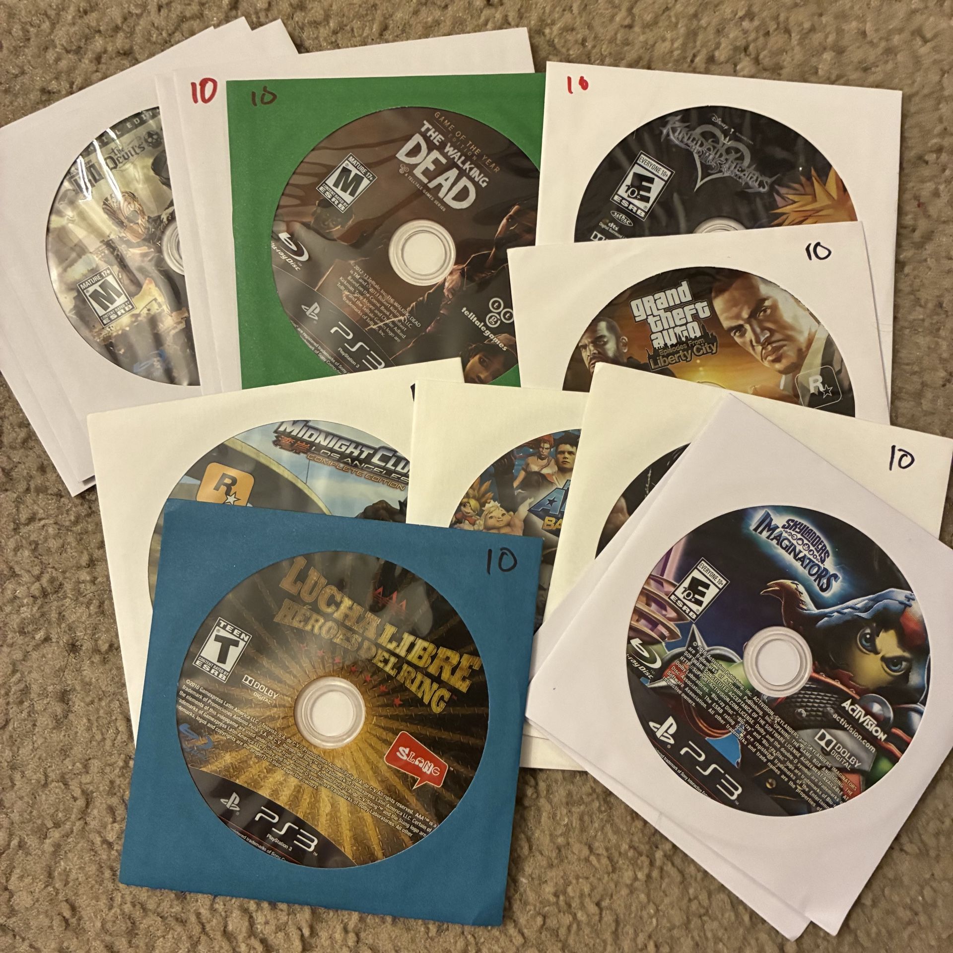 Sony PlayStation 3 Video Games