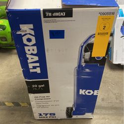 Kobalt Air Compressor 20 Gal 175 Max Psi 