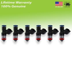 Genuine Bosch Set of 6 Fuel Injectors for Ford Mercury Mazda Lincoln 3.5 3.7 USA
