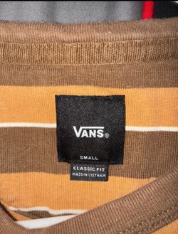 Vans Awbrey ll Long Sleeve striped small size