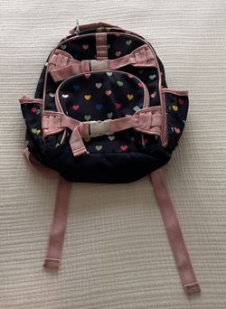 Pottery Barn Kids Backpack - Dark Blue/Pink