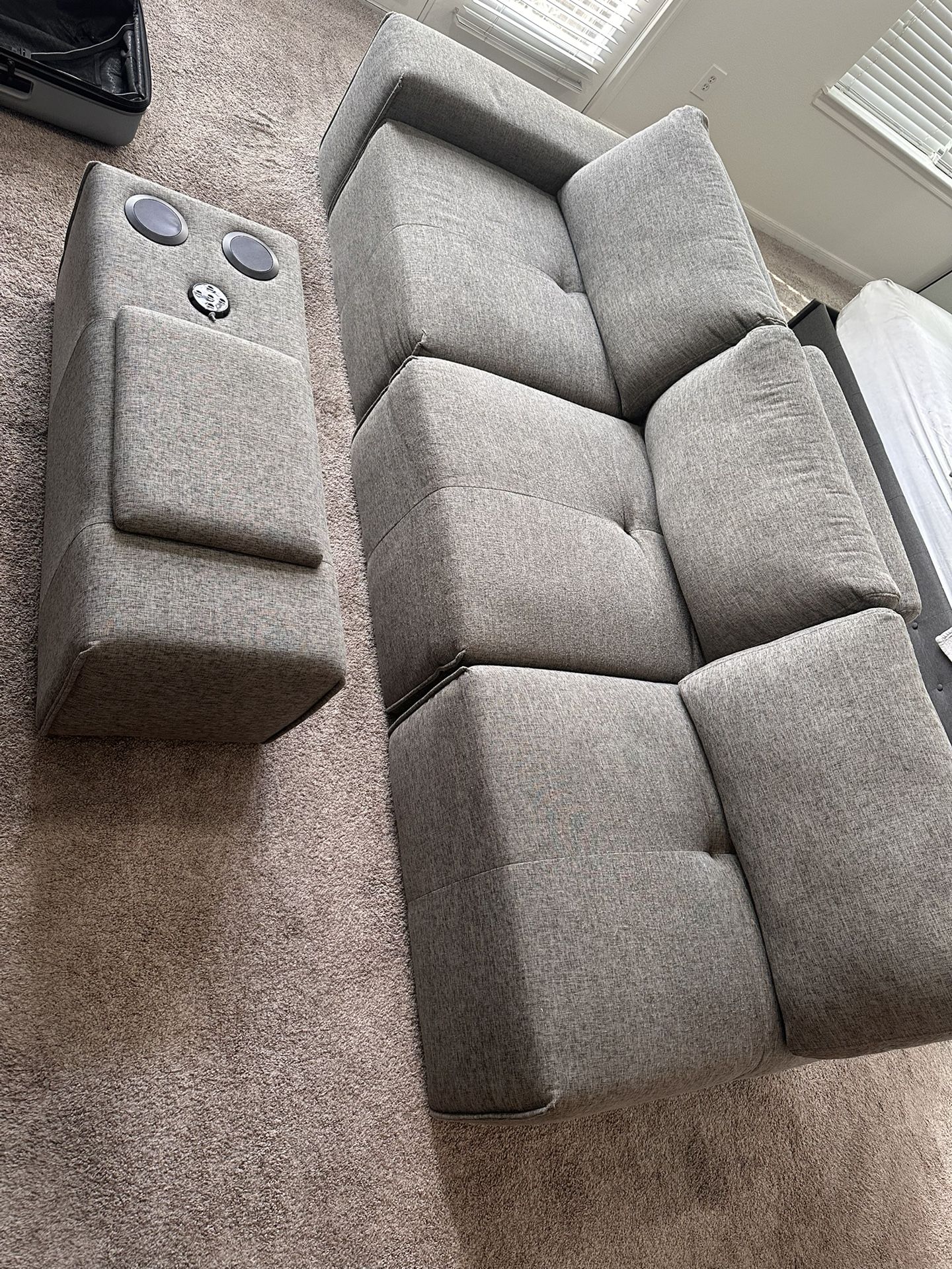 3 Piece Sectional With Media Unit