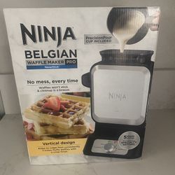 Ninja Belgian Waffle Maker Pro New in Box