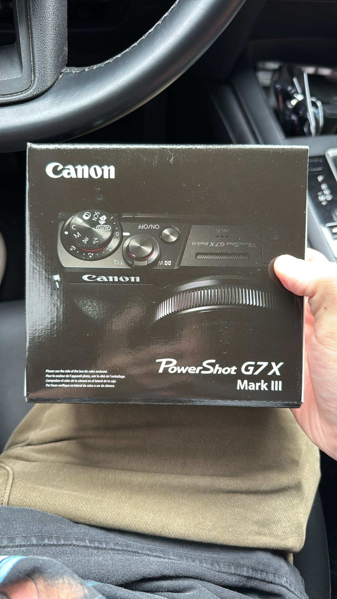Canon PowerShot G7X Mark III Black