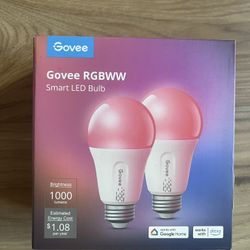 Govee RGBWW Smart LED Bulbs