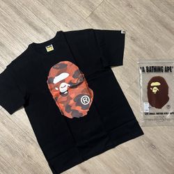 Bape Camo Black & Red Size XL 
