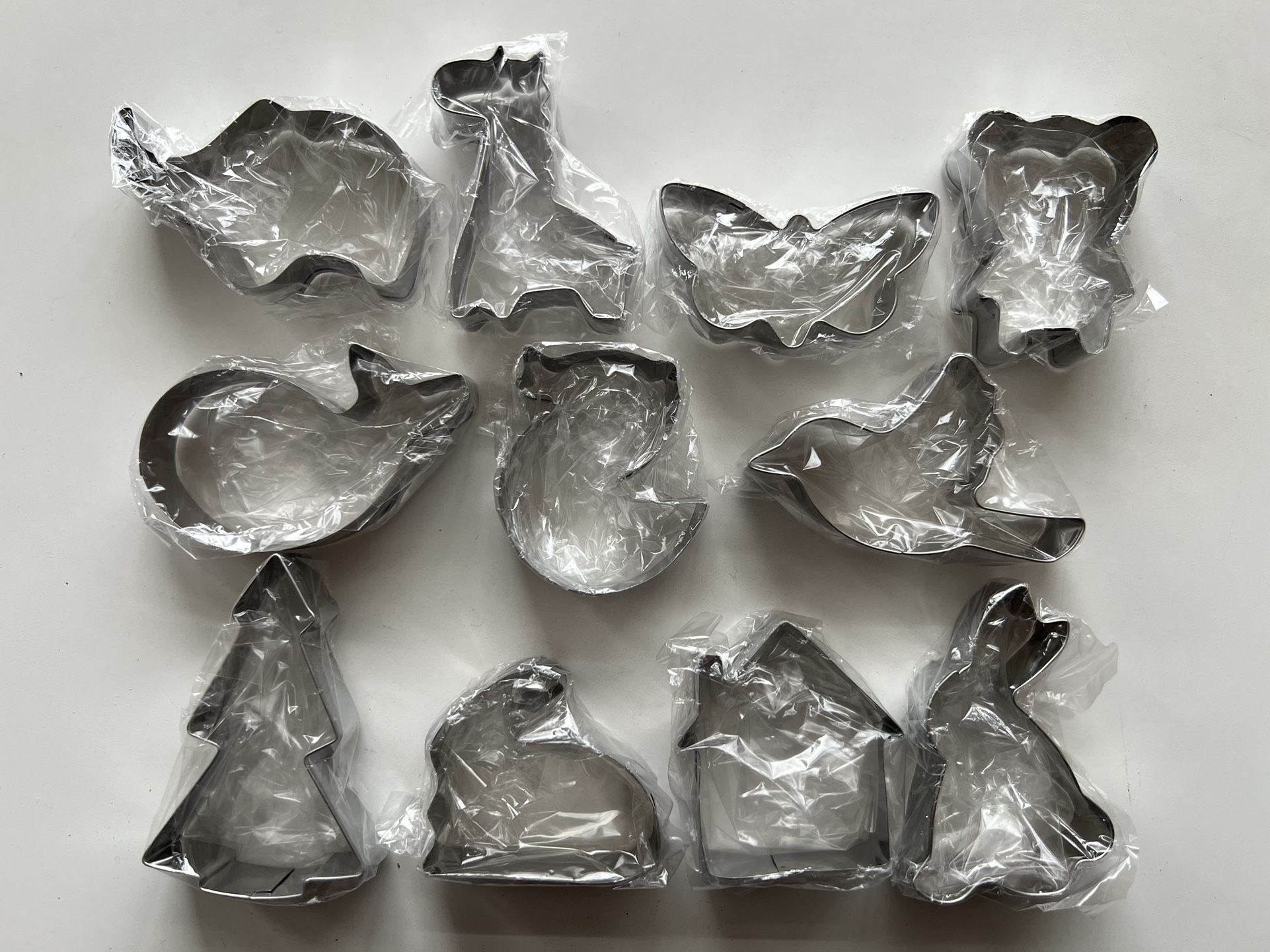 Cookie Cutter Set-Stainless Steel-11 pieces