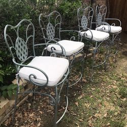 Outdoor Tall Chairs, Bar Stool Height