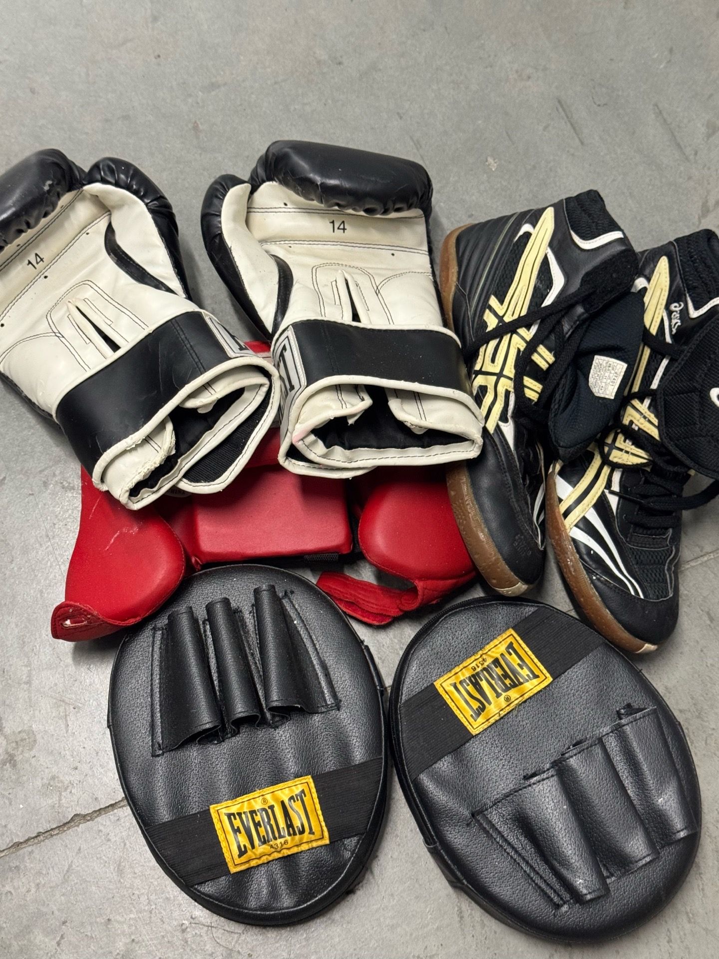 Boxing Practice gear